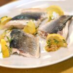Branzino con limone e Noci d’Oro